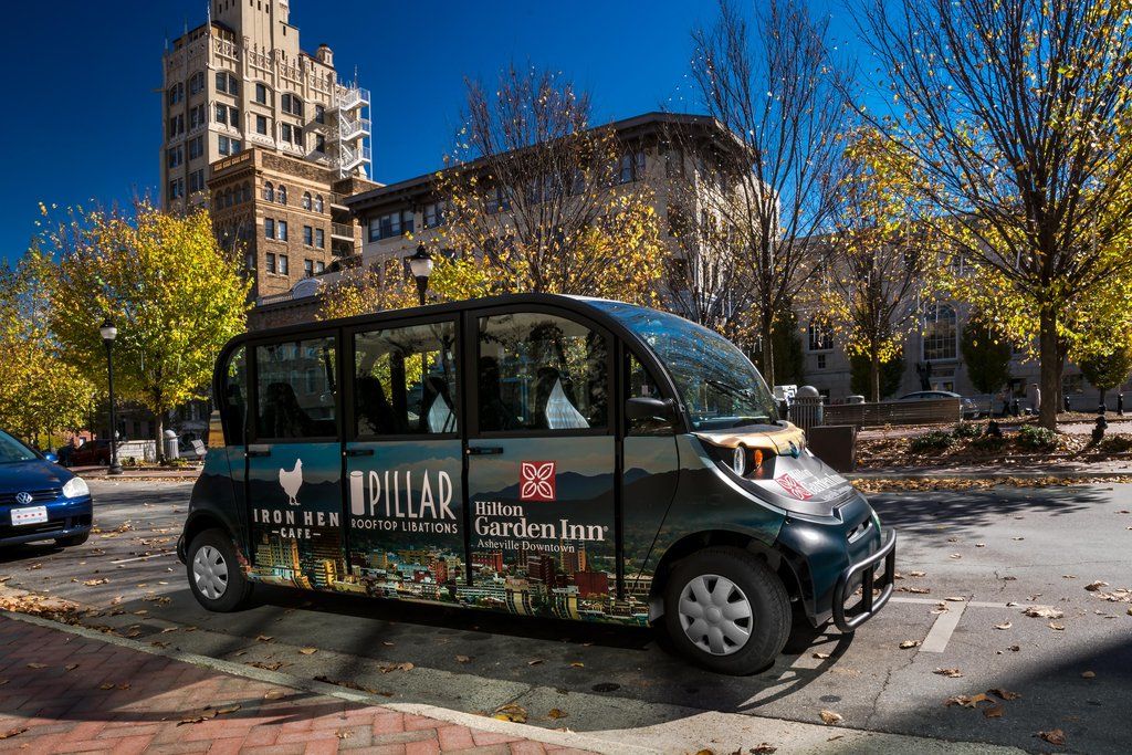 Hilton Garden Inn Asheville Downtown Bagian luar foto