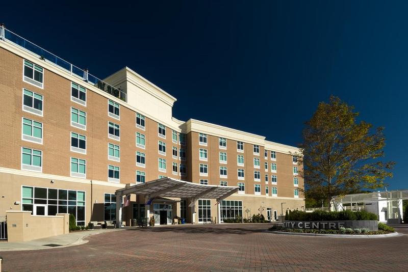 Hilton Garden Inn Asheville Downtown Bagian luar foto